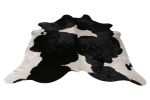 Rug & Kilim’s Contemporary Cowhide Rug in Black and White | Area Rug in Rugs by Rug and Kilim