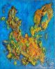 Atlantis Anew | Mixed Media by Soulscape Fine Art + Design by Lauren Dickinson. Item made of canvas