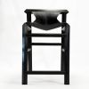 Barstool 1903 - Black | Bar Stool in Chairs by Espina Corona. Item composed of wood and leather in contemporary style