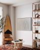 Willows W3648 B | Mixed Media in Paintings by Michael Denny Art, LLC. Item composed of bamboo & cotton compatible with minimalism and contemporary style