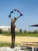 Arc of Peace | Public Sculptures by Lorri Acott. Item made of bronze