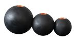 Boule candle holder - bougeoir #1 | Decorative Objects by Nadine Hajjar Studio. Item composed of walnut and copper in minimalism or contemporary style