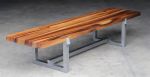 Solid Wood and Steel Bench or Table from Costantini, Donato | Benches & Ottomans by Costantini Design. Item made of wood & steel