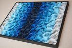No. 16 Acoustic Diffuser Panel - Gradient Modern Abstract | Wall Sculpture in Wall Hangings by Joseph Aurelius