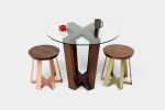 C.S. ARS 22 Table | Side Table in Tables by ARTLESS. Item made of oak wood with metal