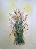 wild flowers 1 | Oil And Acrylic Painting in Paintings by Lena Kolambet. Item composed of paper compatible with contemporary and modern style