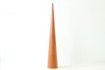 Cone Sculpture | Sculptures by Wake the Tree Furniture Co. Item composed of wood in minimalism or mid century modern style