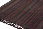 Vintage Persian Kilim in Purple, Red and Blue Stripes | Area Rug in Rugs by Rug and Kilim