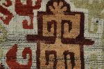 Rug & Kilim’s Kaitag Rug with Colorful Geometric Medallion | Area Rug in Rugs by Rug and Kilim
