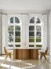 WaveWoo Dining Table | Tables by OM Editions: A Limited Edition Furniture Collection. Item made of wood with stone works with minimalism & mid century modern style