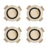 cluster coasters (set of 4) | Tableware by Charlie Sprout. Item composed of fabric and fiber