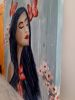 Serena | Oil And Acrylic Painting in Paintings by Elena Parau. Item composed of canvas in contemporary or country & farmhouse style