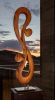 Heart to Heart | Sculptures by Dorit Schwartz | Private Residence - Ascaya Blvd in Henderson. Item made of wood