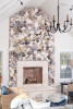 Custom Shell Fireplace | Fireplaces by Christa Wilm