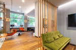 Studio Stirling - Nest Egg for Rotwein + Blake | Swing Chair in Chairs by Studio Stirling | BLVD 425 in Jersey City. Item made of steel works with minimalism & modern style