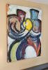 Attention Truckers | Mixed Media in Paintings by Dale Voelker. Item made of paper compatible with contemporary and modern style