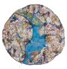 Vanishing Worlds 4 - Blue Whales | Mixed Media by Roxane Hollosi Fine Arts. Item composed of paper