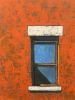 Between Eras | Oil And Acrylic Painting in Paintings by Rich Godfrey. Item made of canvas works with minimalism & mid century modern style