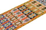 Vintage Moroccan Runner with Polychromatic Geometric Pattern | Area Rug in Rugs by Rug and Kilim
