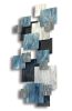 "Arctic" TTS Glass and Metal Wall Art Sculpture | Wall Sculpture in Wall Hangings by Karo Studios. Item made of metal with glass