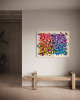 Glitter my heart out | Mixed Media in Paintings by Shiri Phillips Designs. Item made of canvas works with boho & contemporary style