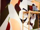 Echo Arts Mural | Murals by Elisa Gomez Art | Echo Arts in Bozeman. Item composed of synthetic
