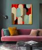 Traffic Full Color Red | Oil And Acrylic Painting in Paintings by Ronald Hunter. Item made of canvas compatible with modern style