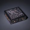 Vintage Cinnabar Ink Micro Sculpture VIII:1978 Imperial Seal | Sculptures by Dynasty Artisan. Item compatible with contemporary and eclectic & maximalism style