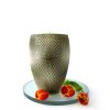 Glass and Textile Vase - ESCHER | Decorative Objects by DeKeyser Design. Item made of fabric with glass works with contemporary & eclectic & maximalism style