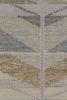 Rug & Kilim’s Scandinavian Rug, Minimalist Chevrons in Gray | Area Rug in Rugs by Rug and Kilim