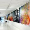 Interior Mural | Murals by Jay F. Coleman | Ron Brown High School in Washington. Item composed of synthetic