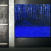 Blue Abstraction | 40x44 | Ultramarine Large Abstract Canvas | Oil And Acrylic Painting in Paintings by Jacob von Sternberg Large Abstracts. Item composed of canvas and synthetic