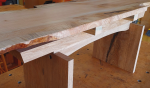 Oregon Big Leaf Figured Maple Coffee Table | Tables by SjK Design Studios. Item made of oak wood works with asian & modern style