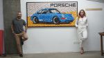 Porsche Singer 911 | Wall Sculpture in Wall Hangings by Beyhan TURGUT & Arda GANIOGLU. Item composed of wood in contemporary style