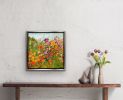 Flower Love | Oil And Acrylic Painting in Paintings by Checa Art. Item made of canvas