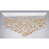 JT251 ELLIPSE LEAF FALL CHANDELIER | Chandeliers by alanmizrahilighting | New York in New York. Item composed of brass