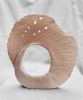 Ocean Inspired Ceramic Seashell | Feng Shui | Sculptures by Elena Miller. Item composed of ceramic compatible with minimalism and contemporary style