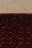 Antique Russian Tribal Bag and Textile in Beige and Burgundy | Area Rug in Rugs by Rug and Kilim