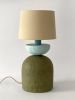 Paul Table Lamp | Lamps by Meg Morrison. Item composed of fabric & ceramic compatible with mid century modern and eclectic & maximalism style