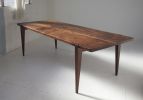 84" Oslo Dining Table in Oregon Walnut by Studio Moe | Tables by Studio Moe. Item made of walnut