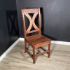 Dakota Dining Chair | Chairs by Lumber2Love. Item made of oak wood works with mid century modern & contemporary style