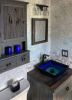 Rustic wood bathroom accessories | Shelving in Storage by Abodeacious. Item composed of wood