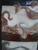 All in One Boat | Tiles by Connie Glover Pottery. Item made of ceramic