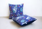The Third Day GENESIS Printed Cushion | Pillows by Studio NAMA | Tel Aviv-Yafo in Tel Aviv-Yafo
