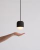 CASTLE MUSE Noir Pendant | Pendants by SEED Design USA. Item composed of concrete & glass compatible with contemporary and modern style