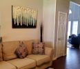 Aspen Winters Day | Oil And Acrylic Painting in Paintings by Liz Johnston. Item made of canvas & synthetic