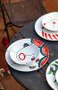 Riccardo soup plate decor | Dinnerware by Patrizia Italiano. Item composed of stoneware