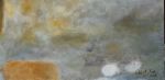 The Unwritten Path | Mixed Media by Wei Xue/April Xue. Item made of canvas works with minimalism & mid century modern style