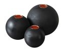 Boule candle holder - bougeoir #2 | Decorative Objects by Nadine Hajjar Studio. Item composed of walnut and copper in minimalism or contemporary style