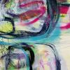 The Fog Will Lift 🔴 | Oil And Acrylic Painting in Paintings by Darlene Watson Abstract Artist. Item made of canvas with synthetic